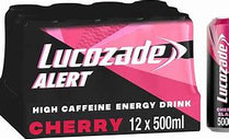 Lucozade Alert Cherry (500ml x 12)