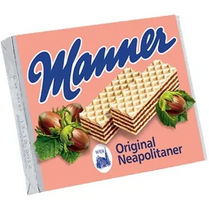 Manner - Original Hazelnut Wafer Biscuits (75g x12)