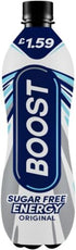 Boost Energy Original Sugar Free PMP £1.59 (1l x12)